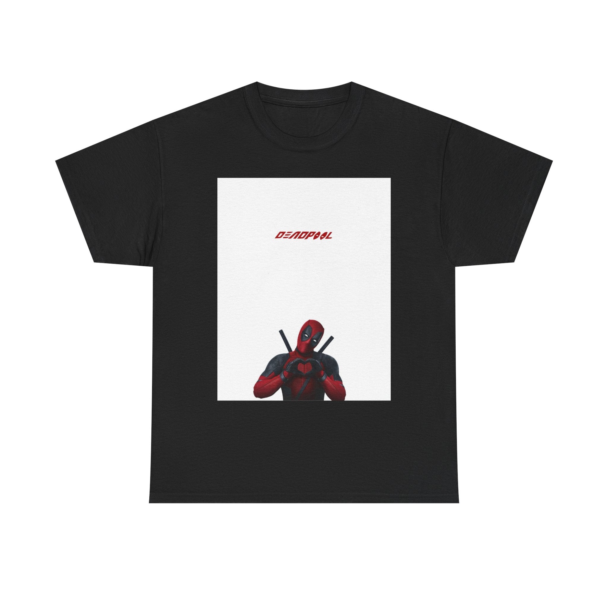 Deadpool Minimalist Graphic Tee — Customized Tee