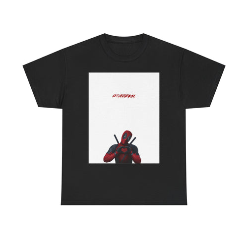 Deadpool Minimalist Graphic Tee — Customized Tee