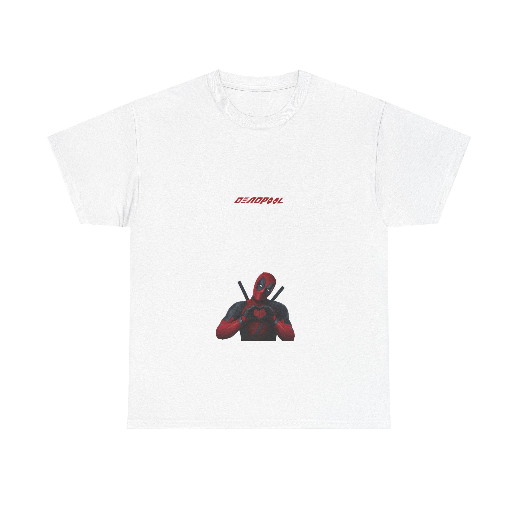 Deadpool Minimalist Graphic Tee — Customized Tee