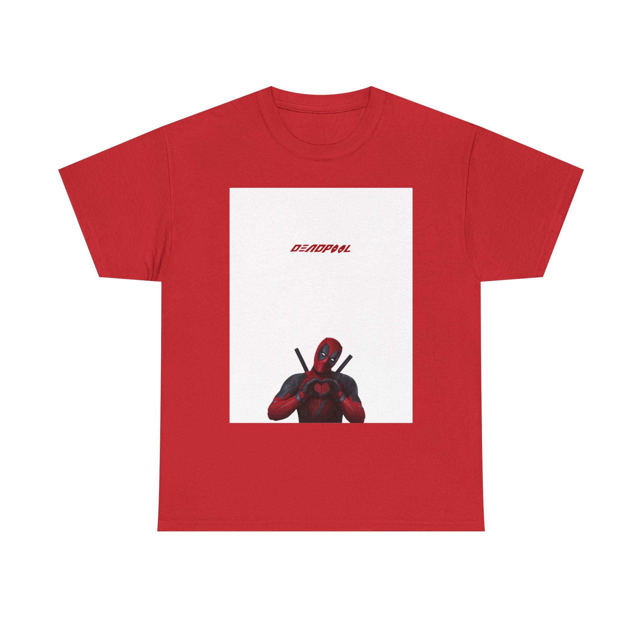 Deadpool Minimalist Graphic Tee — Customized Tee