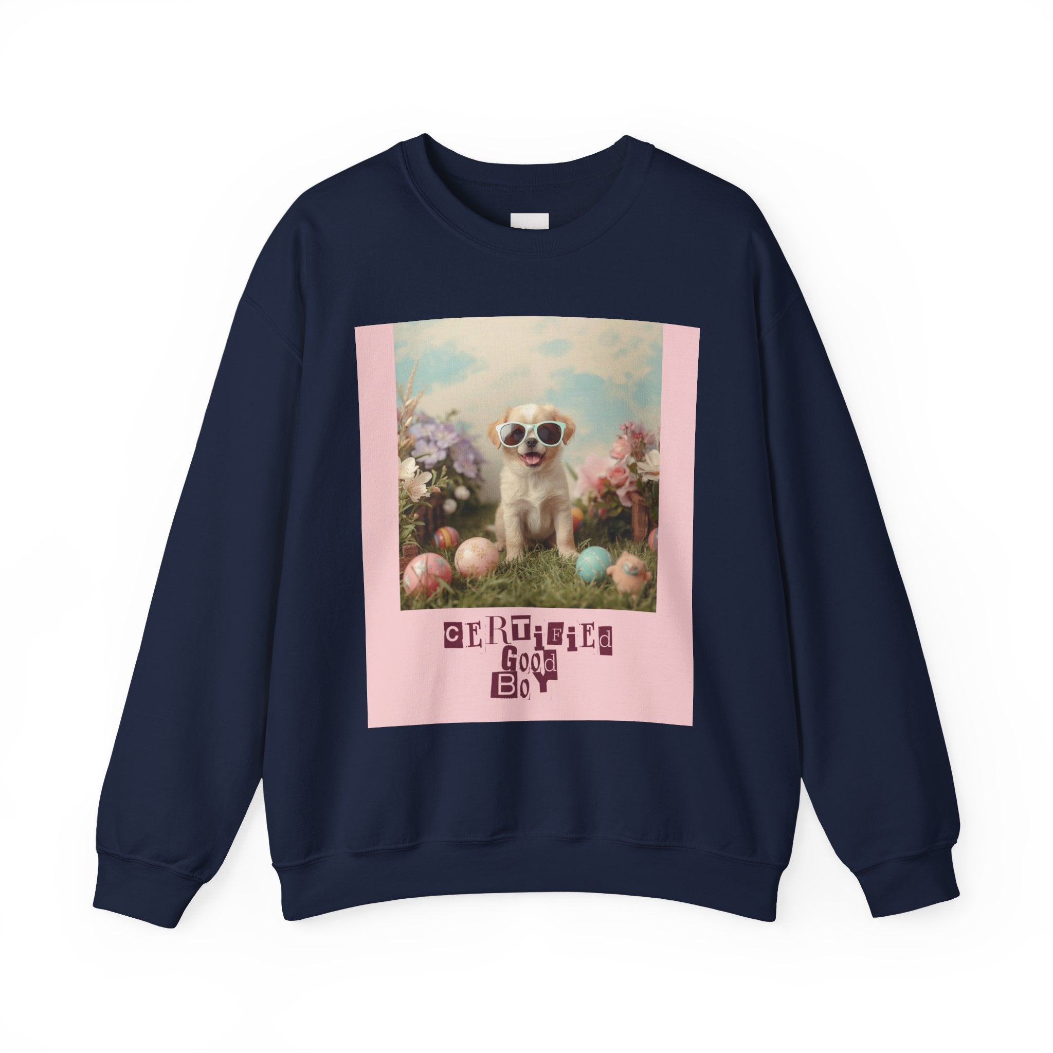 Crewneck Sweatshirt — Puppy Customized Animal Love Tee