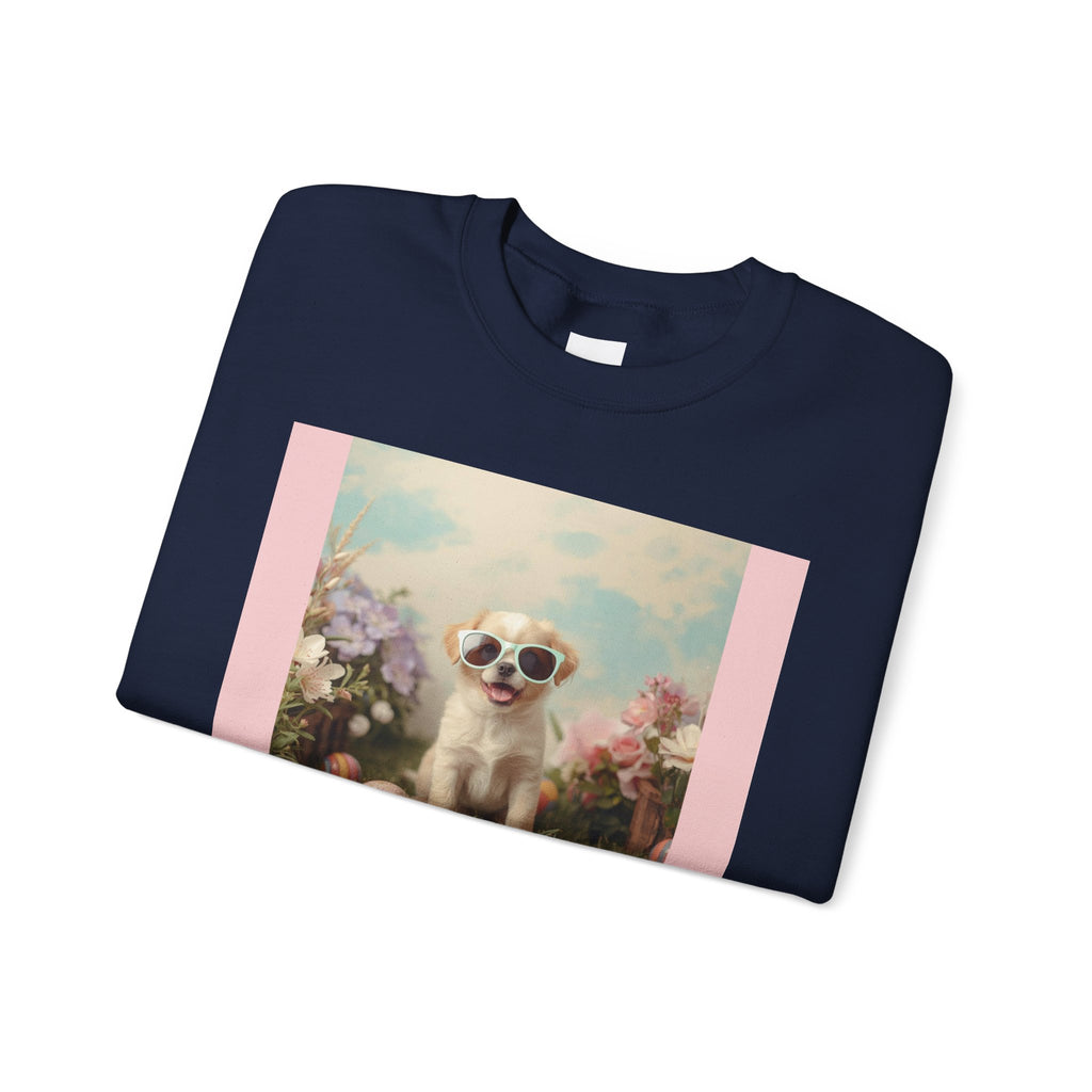 Crewneck Sweatshirt — Puppy Customized Animal Love Tee