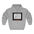 DOSTEEEEE Vintage Comic Zip Hoodie — Retro Graphic Customized Sweatshirt