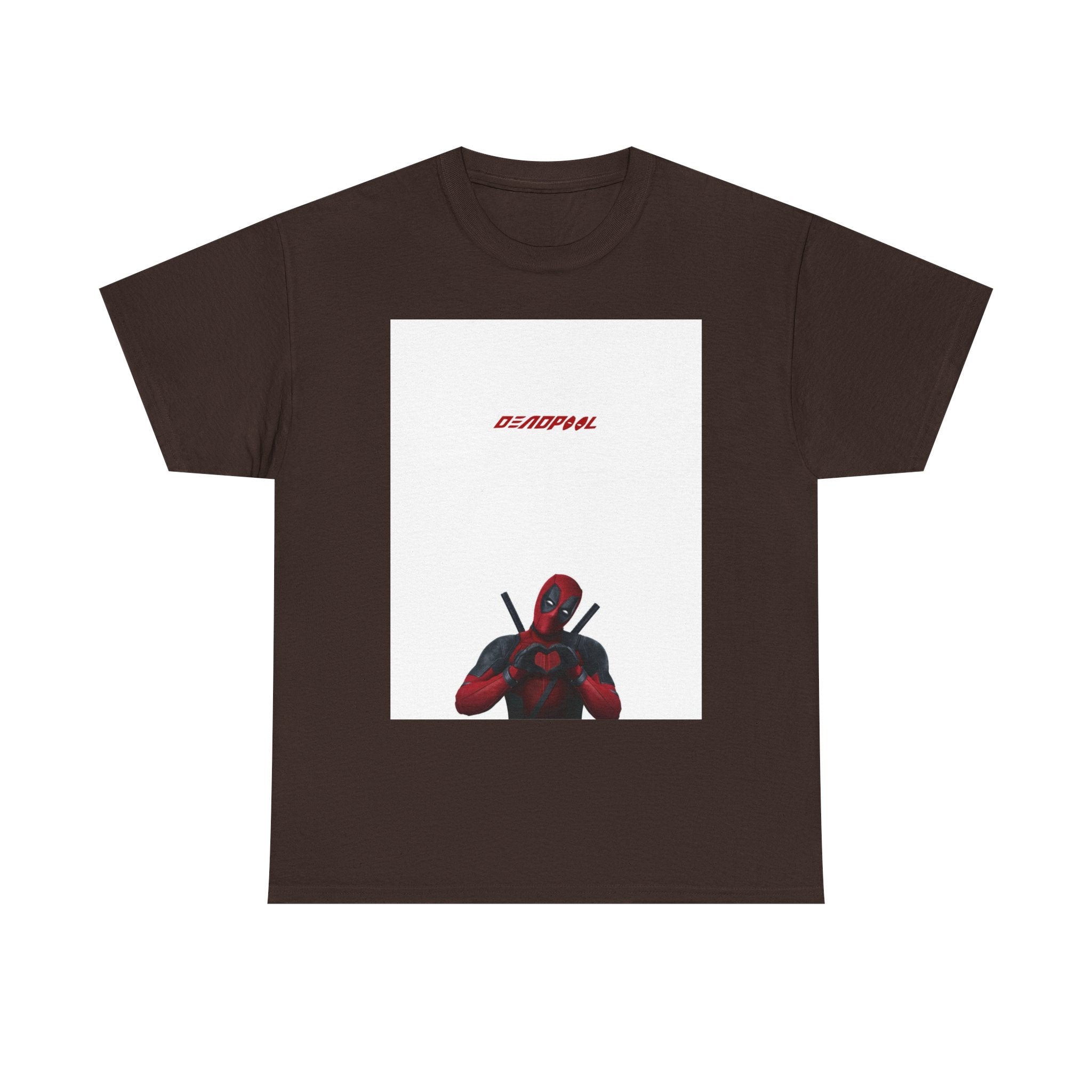Deadpool Minimalist Graphic Tee — Customized Tee