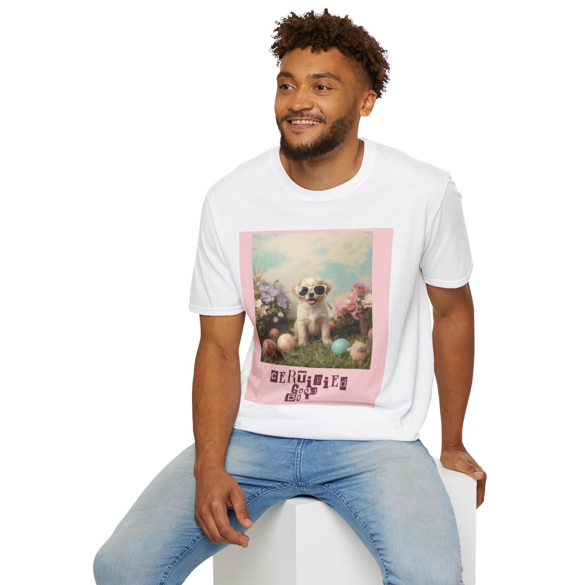 Unisex Cat Animal Customized Cotton T-Shirt